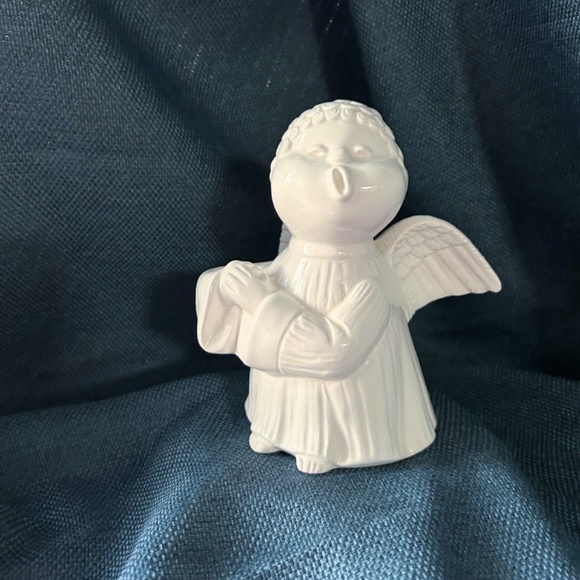 Whimsical Vintage Fitz and Floyd Singing Angel Candle Holder 1976 Made in Japan - Picture 7 of 8